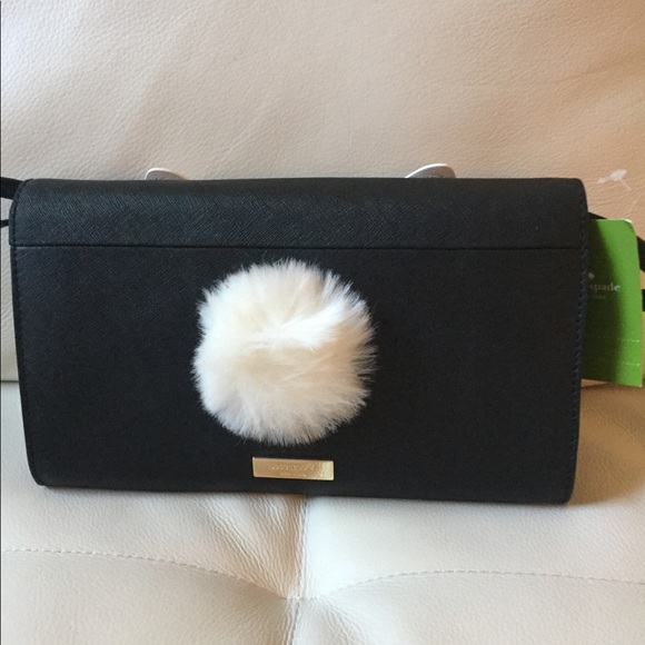 NWT KATE SPADE RABBIT CALI HOP TO IT CROSSBODY BLK - Picture 4 of 8